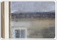 Condensation permanently on bedroom windows